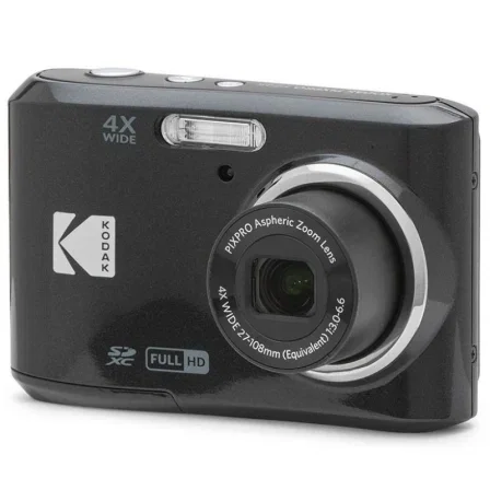 Kodak PixPro FZ45 Cámara Digital 16MP, Zoom Óptico 4x, Full HD 1080p, Negro